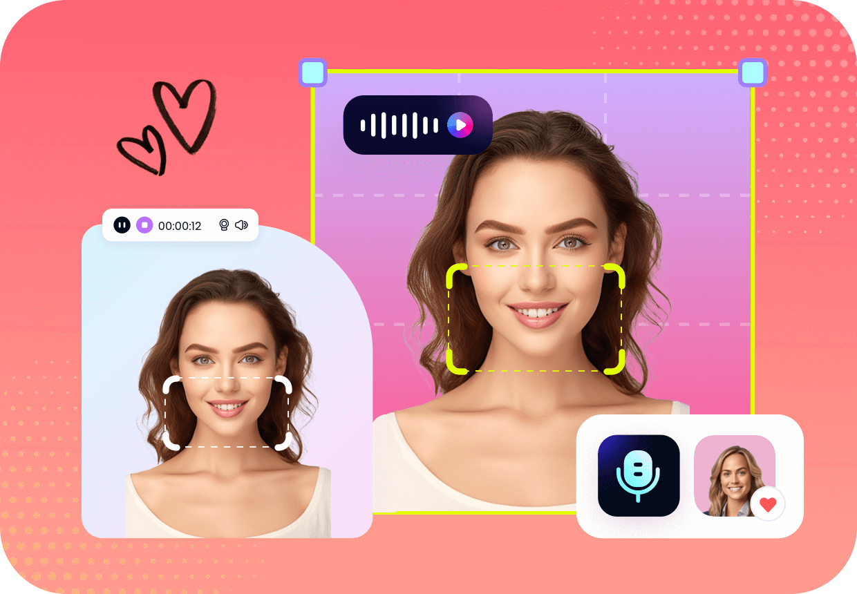 Speaker lip synchronization