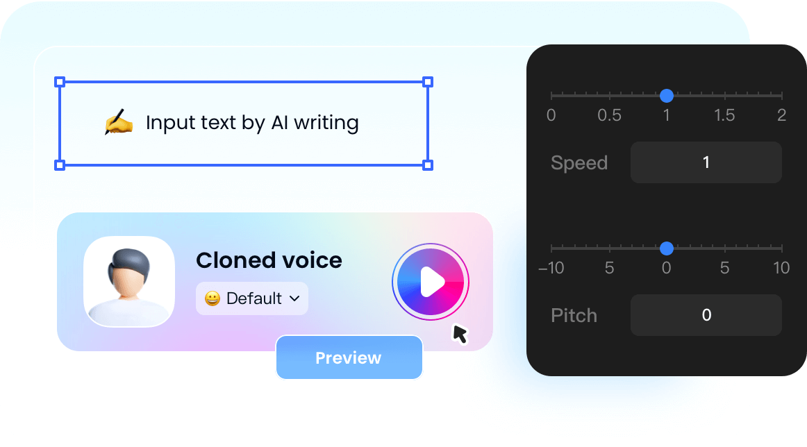 Craft voiceovers in your voice and your style