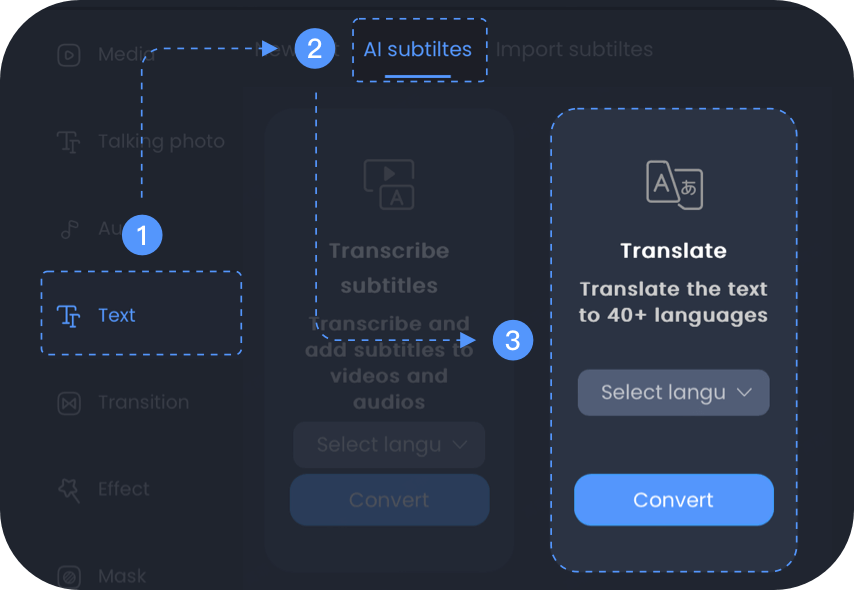 Translate your subtitles into multiple language